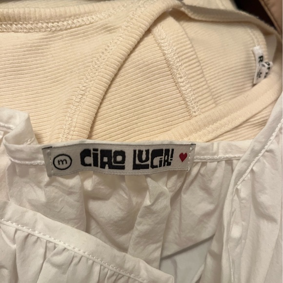 Ciao Lucia White Midi Dress - Picture 4 of 8